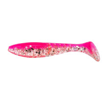 Виброхвост Slash 2,64"/6,7 см Silver Sparkles & Pink 10шт. (HS-19-035) Helios