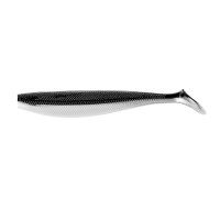 Виброхвост Trofey 5.5"/14см Black & Pearl 4шт. (HS-25-028) Helios