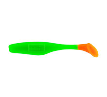 Виброхвост Vigor 3,75"/9.5 см Lime & Orange 7шт. (HS-6-020) Helios