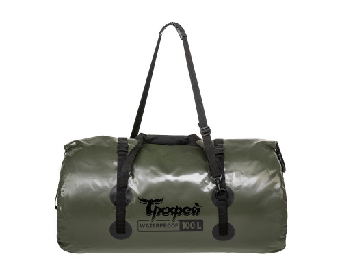 Гермобаул 100л, ПВХ, хаки/черный (TR-GB-100-HB) Трофей Гермобаул 100л, ПВХ, хаки/черный (TR-GB-100-HB) Трофей
