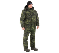 Костюм охотника зимний Сентелек Комфорт, цв.зеленый пиксель р.48-50/170-176 Helios МП
