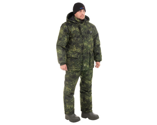 Костюм охотника зимний Сентелек Комфорт, цв.зеленый пиксель р.48-50/170-176 Helios МП Костюм охотника зимний Сентелек Комфорт, цв.зеленый пиксель р.48-50/170-176 Helios МП