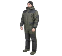 Костюм зимний Coldfront полукомбинезон, черная олива р.46/176 Nisus