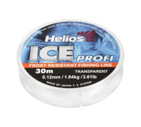 Леска Ice Profi Nylon Transparent 0,12mm/30 (HS-IPT 0,12/30) Helios