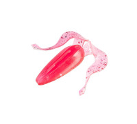 Лягушка несъедоб. Frog 2,56"/6,5 см Silver Sparkles & Pink 100шт. (HS-21-035-N) Helios