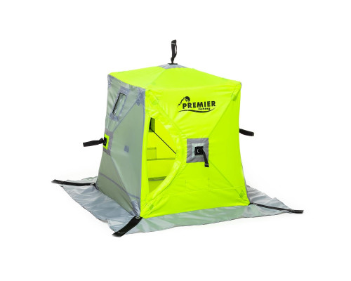 Палатка-игрушка Куб yellow lumi/gray Premier Fishing