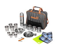 Набор для пикника Camping на 4 персоны с термосом (HS-CG-T-4) Helios