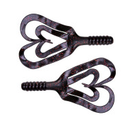 Твистер Credo Four Tail 3,35"/8,5 см Dark Star 10шт. (HS-20-047) Helios