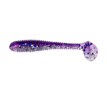 Виброхвост Catcher 3,55"/9 см Silver Sparkles & Fio 5шт. (HS-2-036) Helios