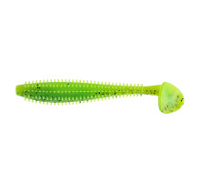 Виброхвост Shaggy 5,12"/13 см Pepper Lime 5шт. (HS-18-009) Helios