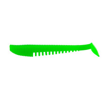 Виброхвост Varuna 4,33"/11см Electric green 7шт. (HS-35-007) Helios