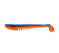 Виброхвост Varuna 4,33"/11см Star Blue & Orange 7шт. (HS-35-044) Helios