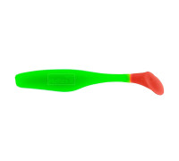 Виброхвост Vigor 3,75"/9.5 см Lime & Red 7шт. (HS-6-021) Helios