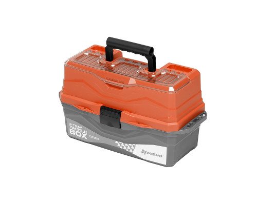 Ящик для снастей Tackle Box трехполочный оранжевый (N-TB-3-O) NISUS