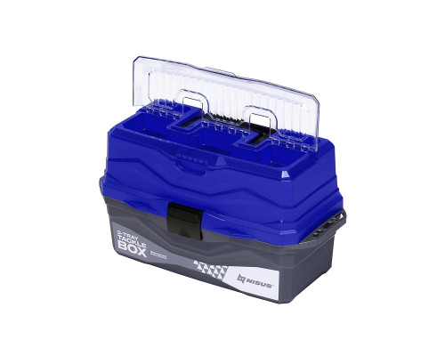 Ящик для снастей Tackle Box трехполочный синий (N-TB-3-B) NISUS