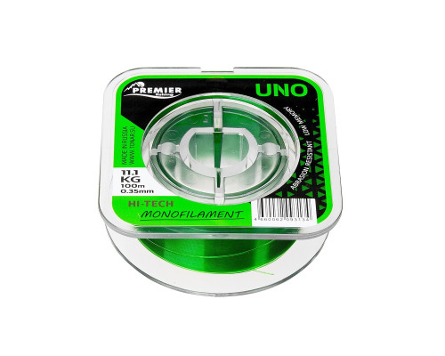 Леска UNO 0,35mm/100m Green Nylon (PR-U-G-035-100) Premier Fishing
