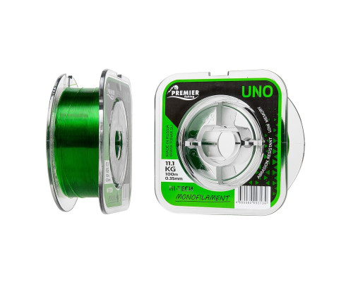 Леска UNO 0,35mm/100m Green Nylon (PR-U-G-035-100) Premier Fishing