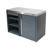 Модуль уличной кухни SMART-1200 Шкаф угловой универсальный (HS-KU03-SHU1200) Helios