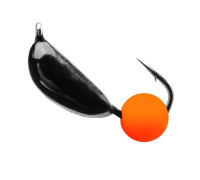 Мормышка вольф. БАНАН 0,85г ядреный глаз оранжевый неон d3 (10шт/уп) Premier Fishing