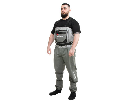 Вейдерсы мембранные Iron river 20000мм/3000г/м2/24ч р.XXL (46) (N-WB-S-XXL) NISUS Вейдерсы мембранные Iron river 20000мм/3000г/м2/24ч р.XXL (46) (N-WB-S-XXL) NISUS