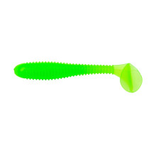 Виброхвост Catcher 3,55"/9 см Electric green 5шт. (HS-2-007) Helios