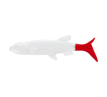 Виброхвост Nelma 3.15"/8 см White RT 6шт. (HS-26/1-003) Helios