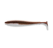 Виброхвост Shaggy 5,12"/13 см Rusty & White 5шт. (HS-18-005) Helios