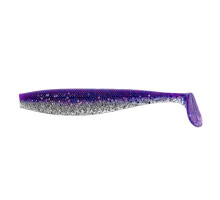 Виброхвост Trofey 5.5"/14см Silver Sparkles & Fio 4шт. (HS-25-036) Helios