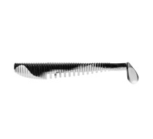 Виброхвост Varuna 4,33"/11см Black & White 7шт. (HS-35-023) Helios