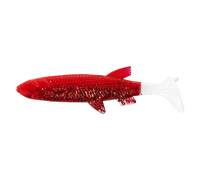 Виброхвост несъедоб. Nelma 3,15"/8 см Red Sparkles WT 100шт. (HS-26-034-N) Helios