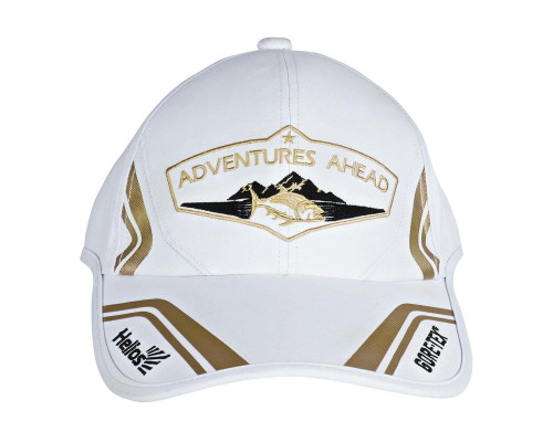 Бейсболка Adventures Ahead, цв.белый б/р (HS-AA-W-303-03B) Helios