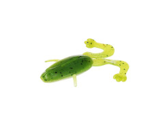 Лягушка Crazy Frog 3,55"/9,0 см Green Lime 4шт. (HS-23-010) Helios