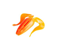 Лягушка несъедоб. Frog 2,56"/6,5 см Orange & Sparkles 100шт. (HS-21-022-N) Helios
