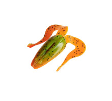 Лягушка несъедоб. Frog 2,56"/6,5 см Pepper Green & Orange 100шт. (HS-21-018-N) Helios