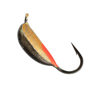 Мормышка вольф Рижский банан с ушком краш 4мм 1,10гр 151 (MW-2040-151) Helios