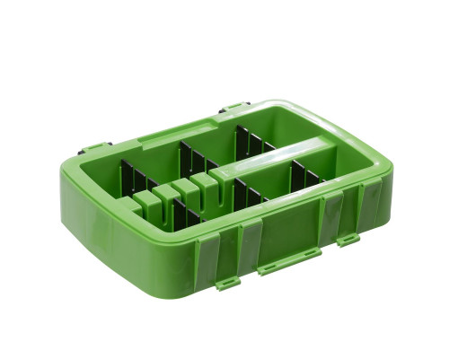 Проставка-органайзер Ящика зимнего FishBox (10л) зеленый (HS-FB-G-10L) Helios