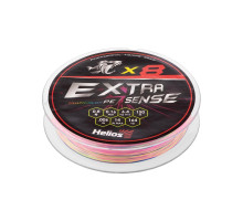 Шнур Extrasense X8 PE Multicolor 150m 0.8/14LB 0.16mm (HS-ES-X8-0.8/14LB) Helios