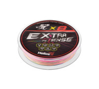 Шнур Extrasense X8 PE Multicolor 150m 1.5/25LB 0.22mm (HS-ES-X8-1.5/25LB) Helios