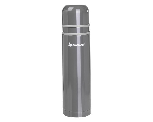 Термос (N-TM-035-K) 1000ML (2 крышки-кружки) Nisus Термос (N-TM-035-K) 1000ML (2 крышки-кружки) Nisus