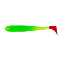Виброхвост Jumbo 4,95"/12.5 см Lime & Red 5шт. (HS-7-021) Helios