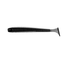Виброхвост Liny Catcher 2,35"/6 см Black 12шт. (HS-5-011) Helios