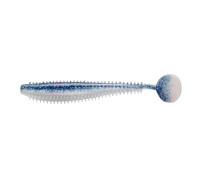 Виброхвост Shaggy 5,12"/13 см Blue Pearl 5шт. (HS-18-049) Helios