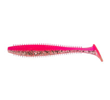 Виброхвост Shaggy 5,12"/13 см Silver Sparkles & Pink 5шт. (HS-18-035) Helios