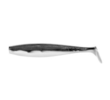 Виброхвост Trofey 5.5"/14см Black & White 4шт. (HS-25-023) Helios