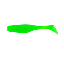 Виброхвост Vigor 3,75"/9.5 см Electric green 7шт. (HS-6-007) Helios