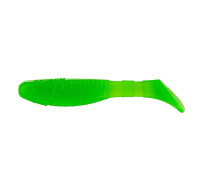 Виброхвост несъедоб. Chubby 3,55"/9 см Electric green 100шт. (HS-4-007-N) Helios