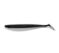 Виброхвост несъедоб. Trofey 5.5"/14см Black & Pearl 50шт. (HS-25-028-N) Helios