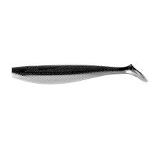 Виброхвост несъедоб. Trofey 5.5"/14см Black & Pearl 50шт. (HS-25-028-N) Helios
